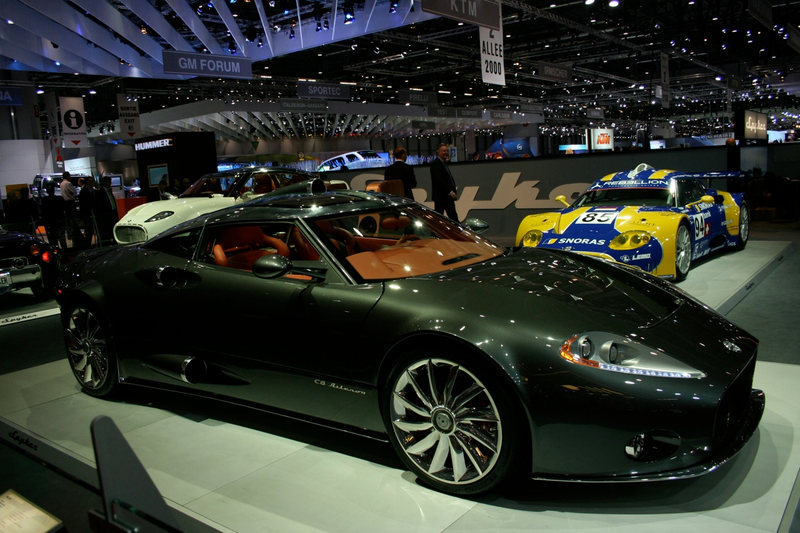 Illustration for article titled Spyker C8 Aileron: Geneva Goes Aeronautical